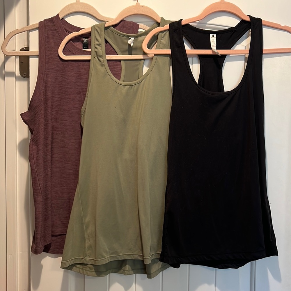 Workout Tank Set of 3